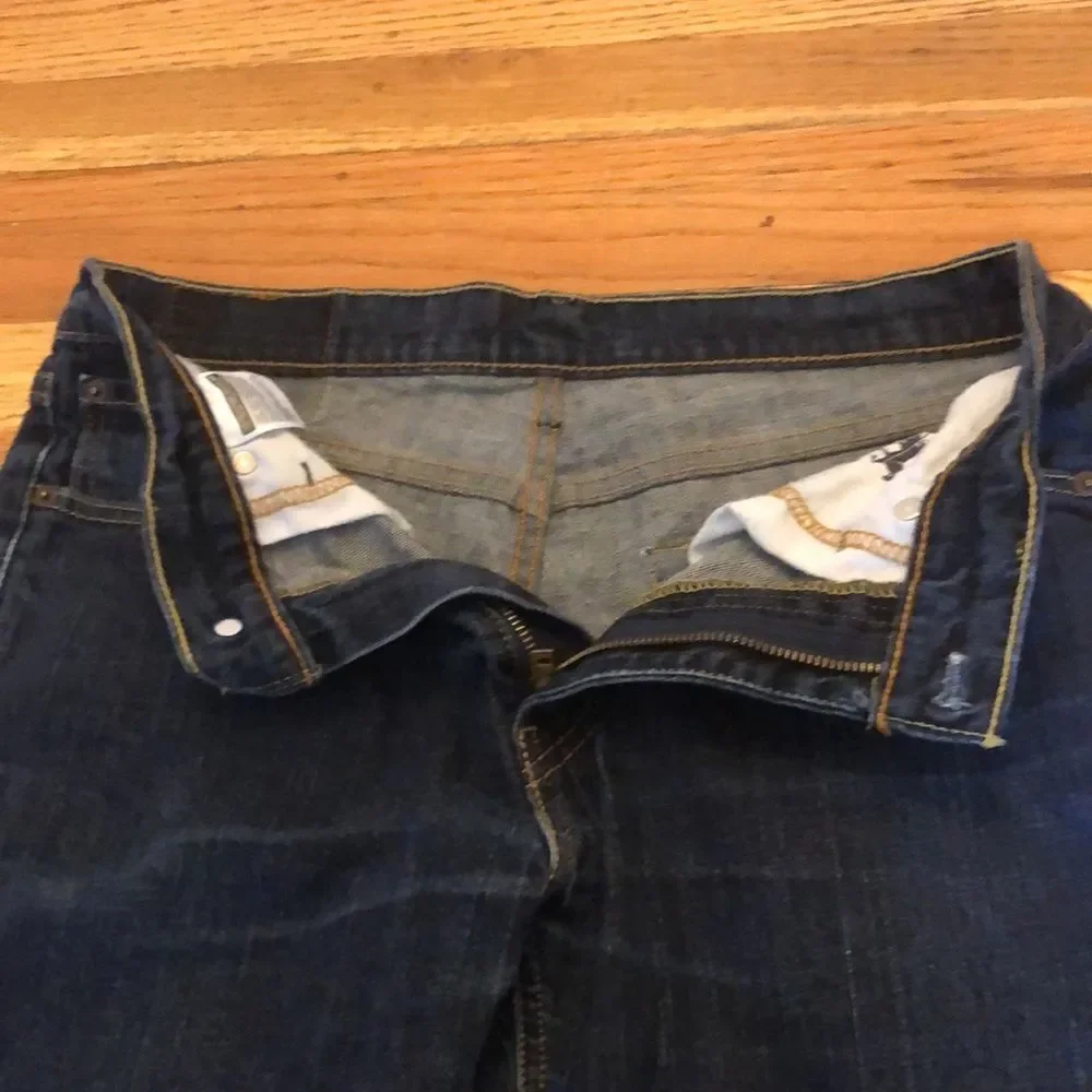 Levi’s jeans 32 x 30 inch dark wash denim straight leg